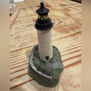 Octacoke Lighthouse, North Carolina. Spoontiques. Resin.